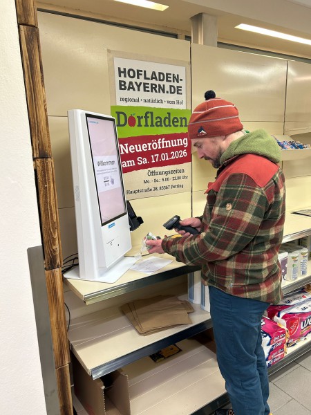 Besuch Dorfladen Scan